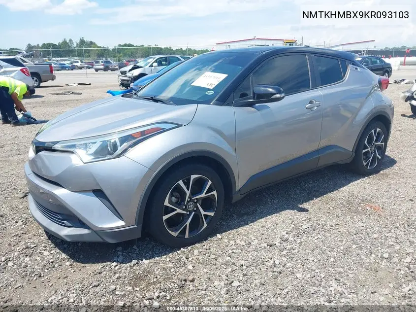 2019 Toyota C-Hr Xle VIN: NMTKHMBX9KR093103 Lot: 45307810