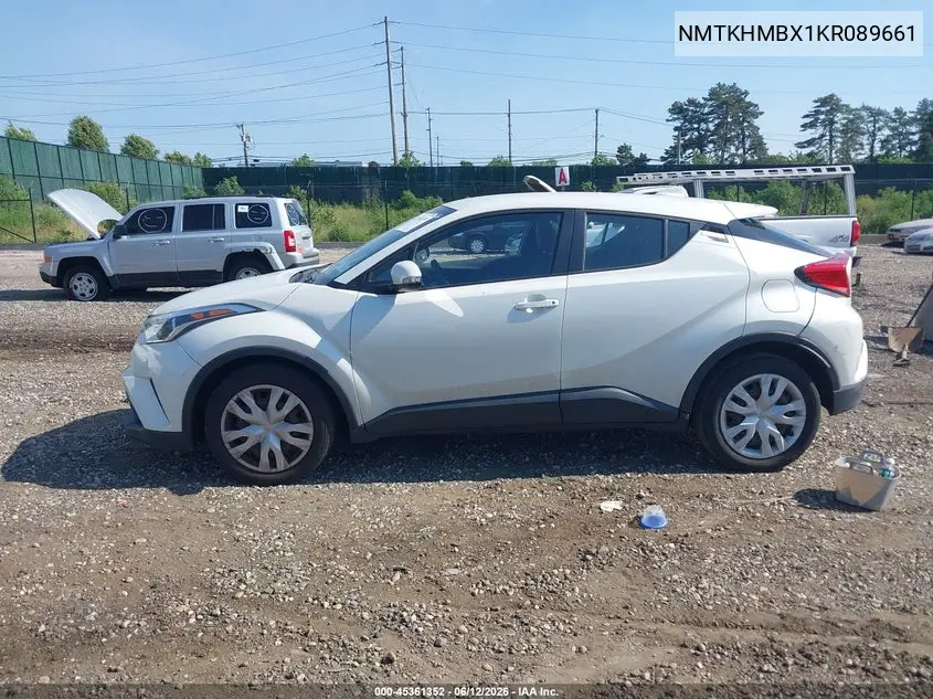 2019 Toyota C-Hr Le VIN: NMTKHMBX1KR089661 Lot: 45361352