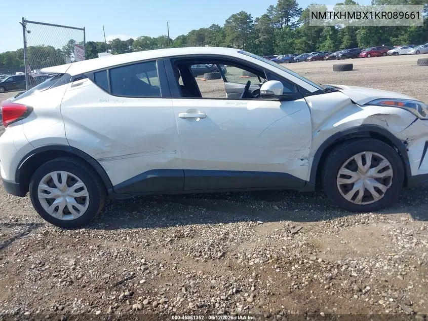 2019 Toyota C-Hr Le VIN: NMTKHMBX1KR089661 Lot: 45361352