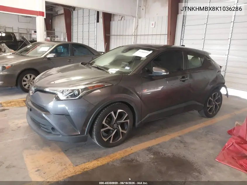 2019 Toyota C-Hr Xle VIN: JTNKHMBX8K1036286 Lot: 45380959