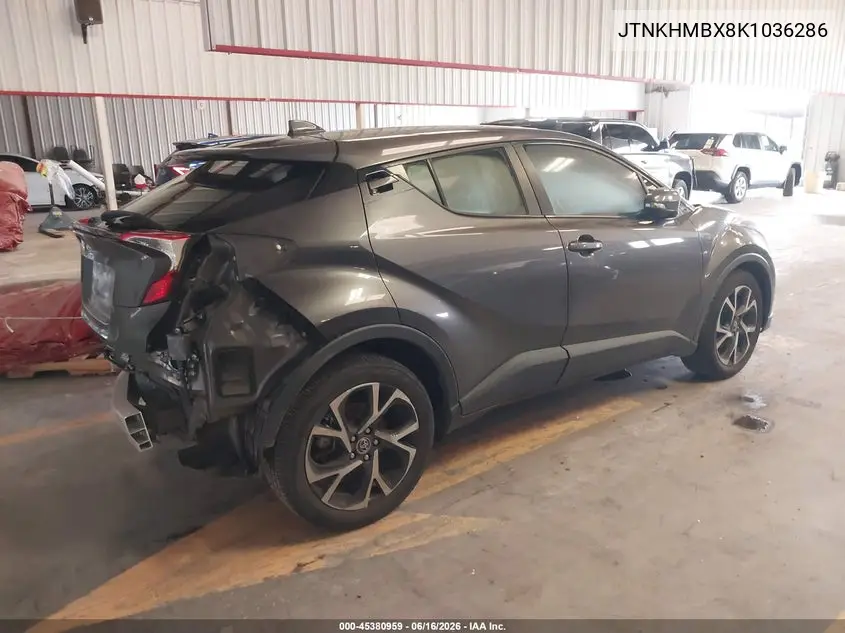 2019 Toyota C-Hr Xle VIN: JTNKHMBX8K1036286 Lot: 45380959