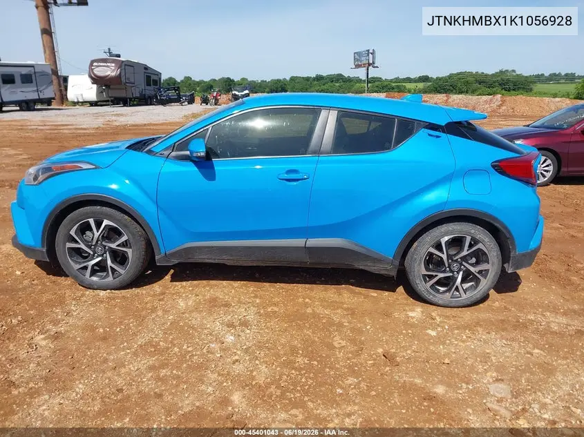 2019 Toyota C-Hr Xle VIN: JTNKHMBX1K1056928 Lot: 45401043
