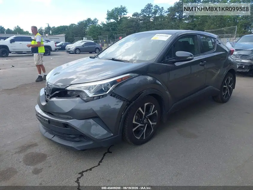 2019 Toyota C-Hr Xle VIN: NMTKHMBX1KR099588 Lot: 45409288