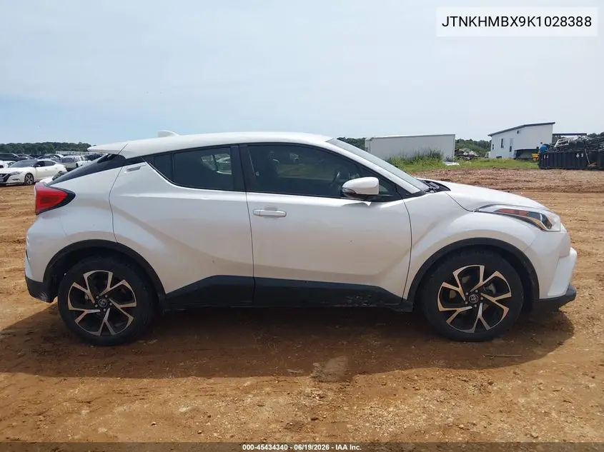 2019 Toyota C-Hr Xle VIN: JTNKHMBX9K1028388 Lot: 45434340