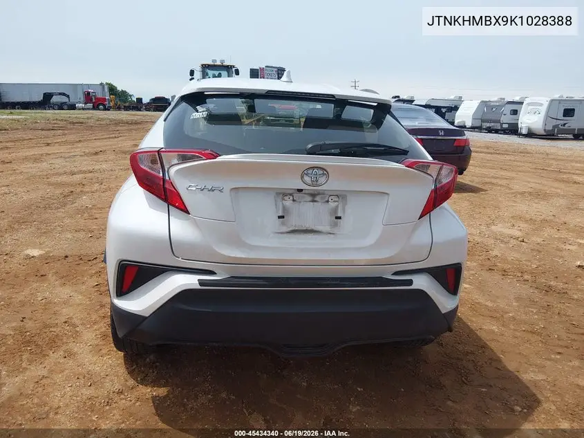 2019 Toyota C-Hr Xle VIN: JTNKHMBX9K1028388 Lot: 45434340