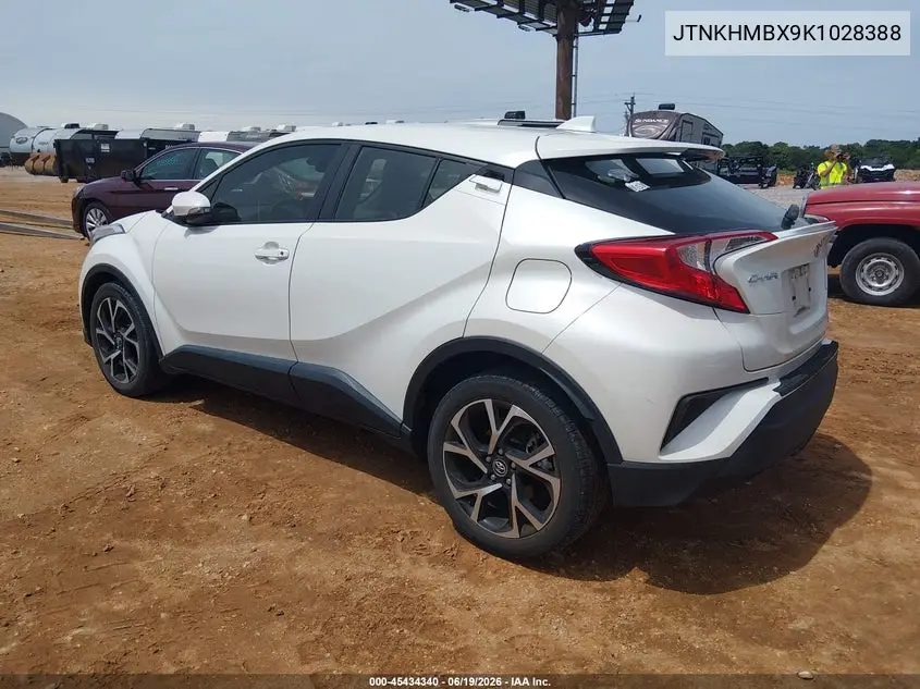 2019 Toyota C-Hr Xle VIN: JTNKHMBX9K1028388 Lot: 45434340