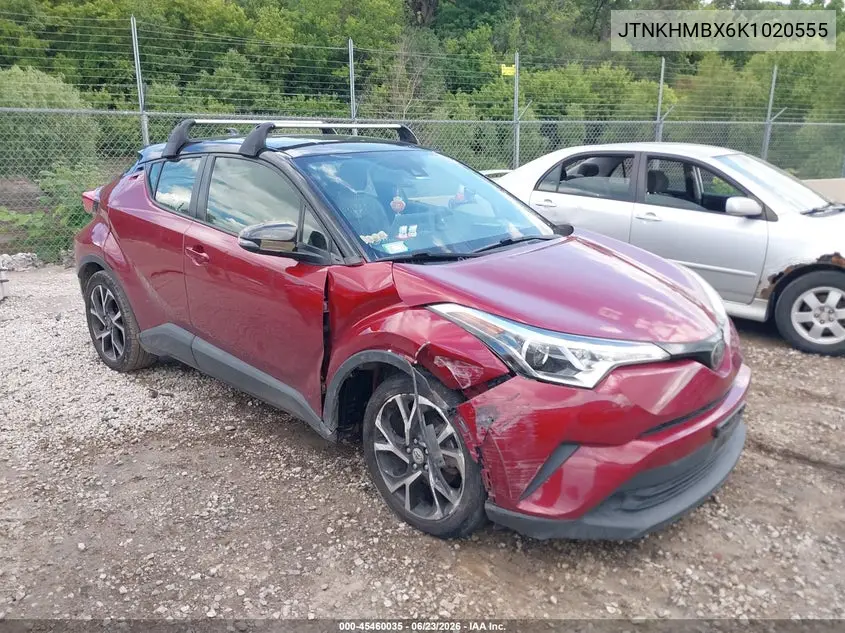 2019 Toyota C-Hr Xle VIN: JTNKHMBX6K1020555 Lot: 45460035