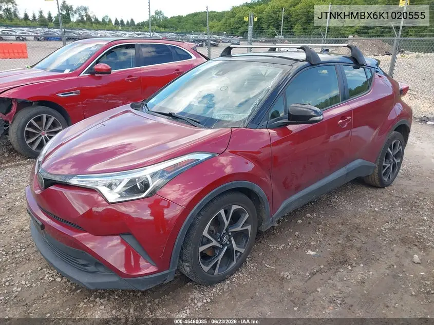 2019 Toyota C-Hr Xle VIN: JTNKHMBX6K1020555 Lot: 45460035