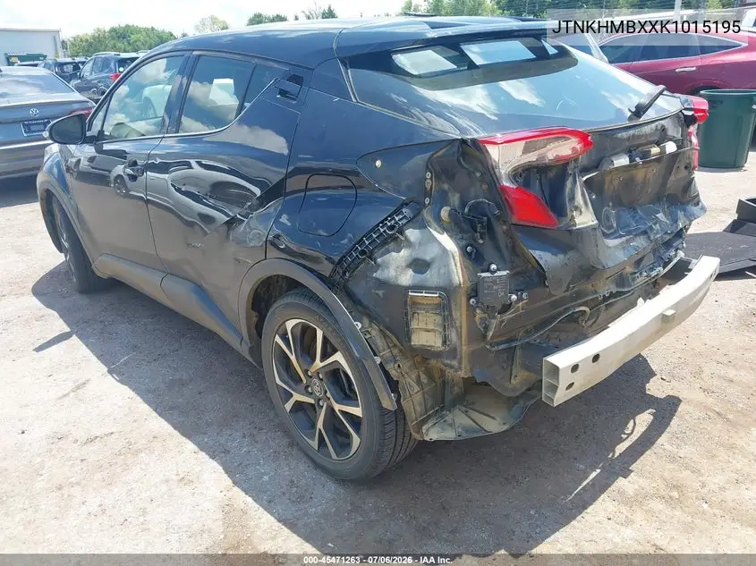 2019 Toyota C-Hr Limited VIN: JTNKHMBXXK1015195 Lot: 45471263