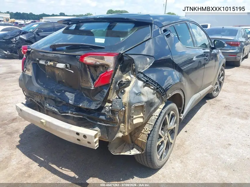 2019 Toyota C-Hr Limited VIN: JTNKHMBXXK1015195 Lot: 45471263
