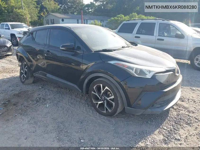 2019 Toyota C-Hr Xle VIN: NMTKHMBX6KR088280 Lot: 45471854