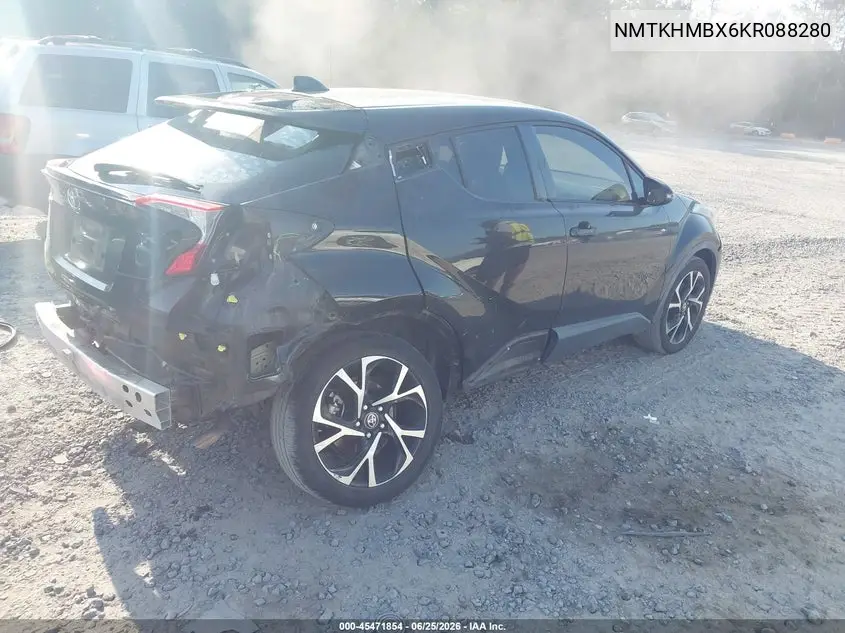 2019 Toyota C-Hr Xle VIN: NMTKHMBX6KR088280 Lot: 45471854