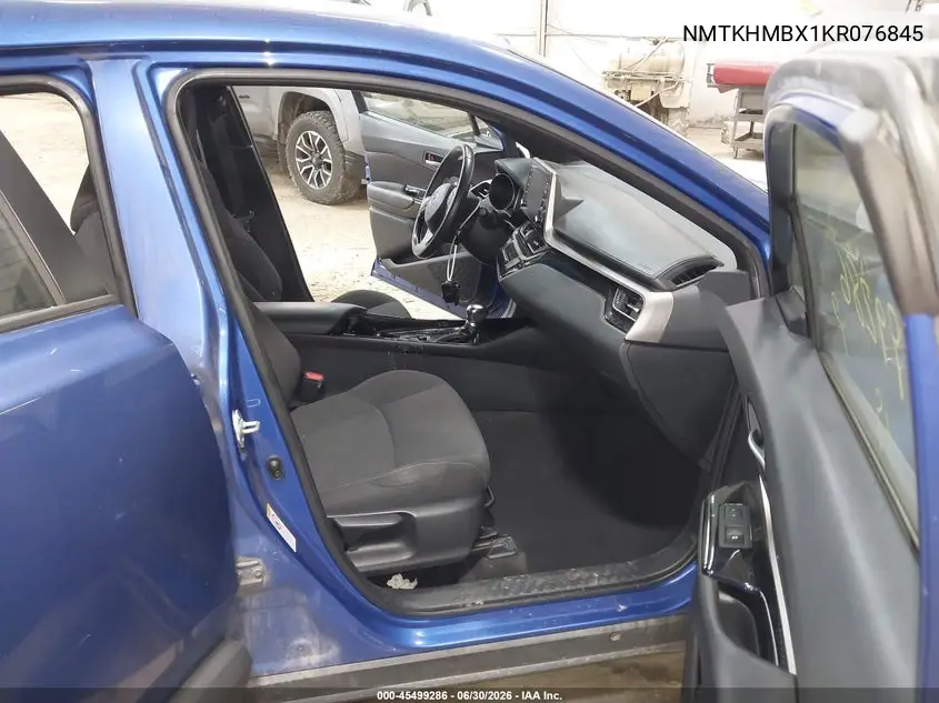 2019 Toyota C-Hr Xle VIN: NMTKHMBX1KR076845 Lot: 45499286