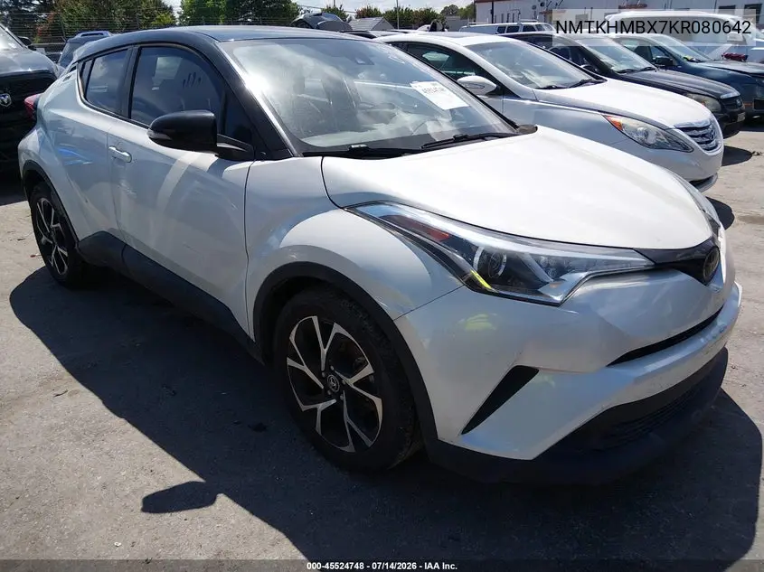 2019 Toyota C-Hr Xle VIN: NMTKHMBX7KR080642 Lot: 45524748