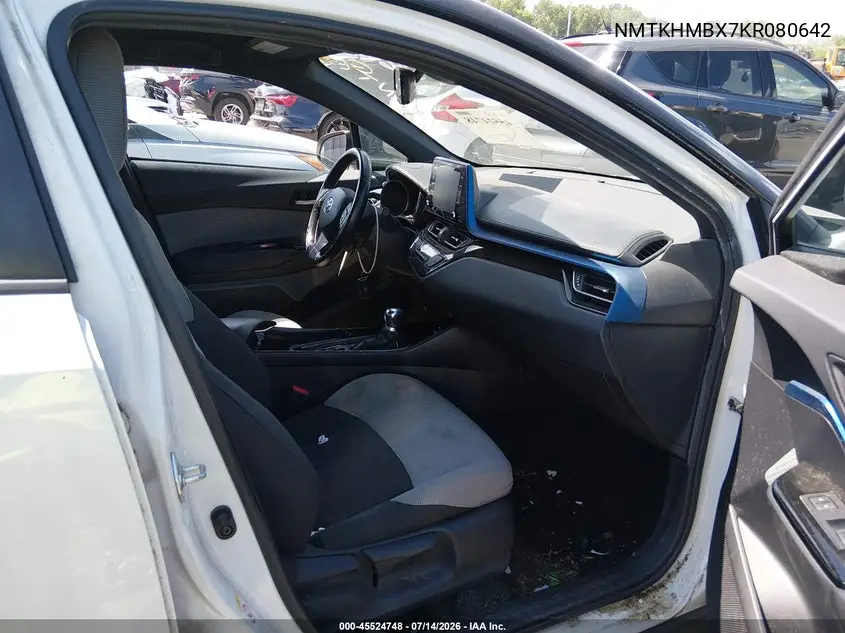 2019 Toyota C-Hr Xle VIN: NMTKHMBX7KR080642 Lot: 45524748
