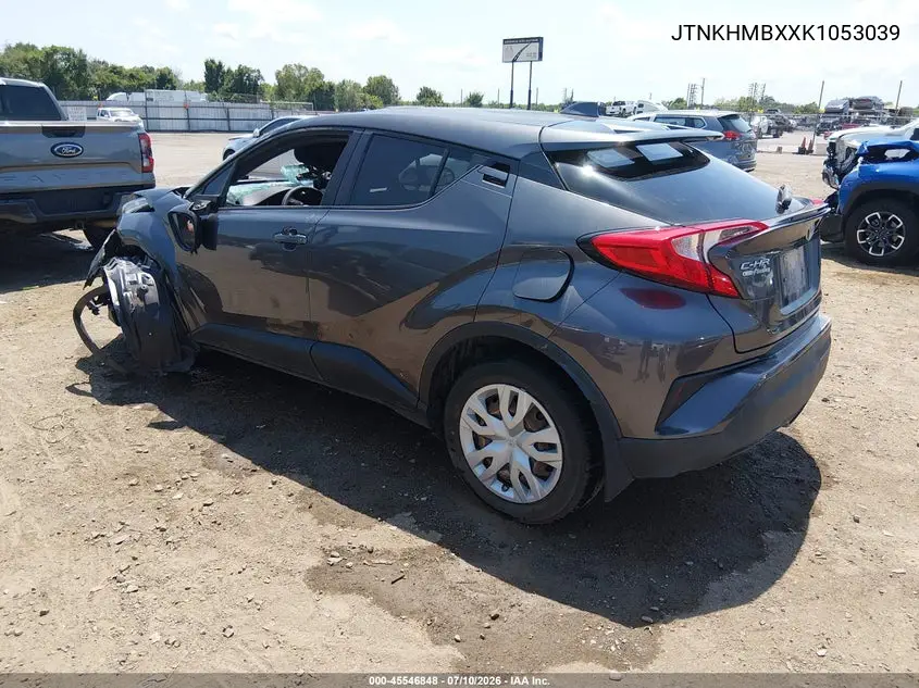 2019 Toyota C-Hr Le VIN: JTNKHMBXXK1053039 Lot: 45546848
