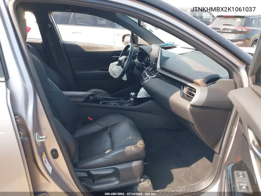 2019 Toyota C-Hr Limited VIN: JTNKHMBX2K1061037 Lot: 45615963