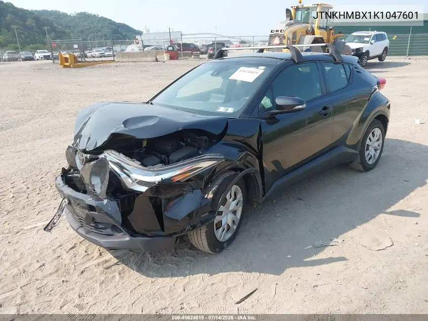 2019 Toyota C-Hr Le VIN: JTNKHMBX1K1047601 Lot: 45624819