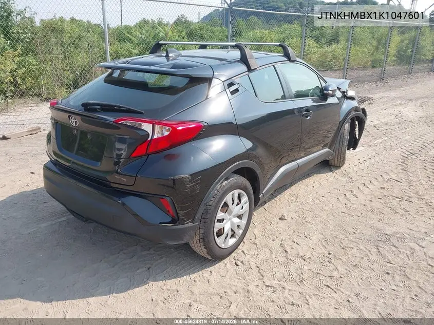 2019 Toyota C-Hr Le VIN: JTNKHMBX1K1047601 Lot: 45624819