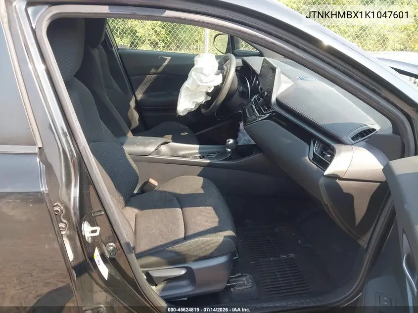 2019 Toyota C-Hr Le VIN: JTNKHMBX1K1047601 Lot: 45624819