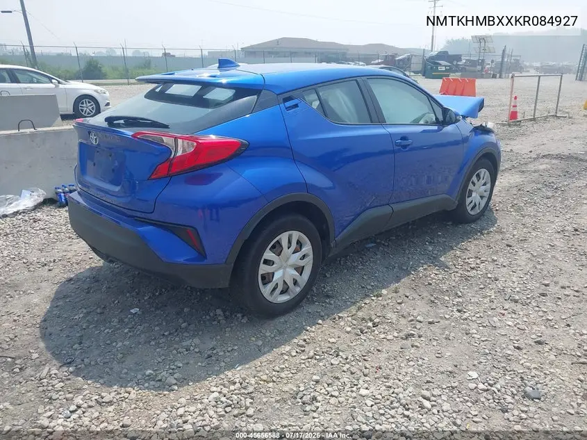 2019 Toyota C-Hr Le VIN: NMTKHMBXXKR084927 Lot: 45656588