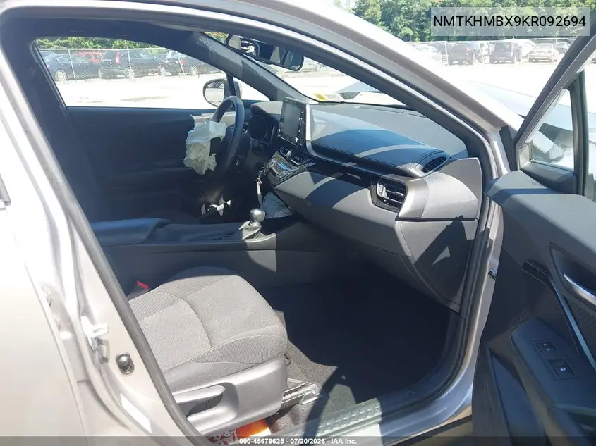 2019 Toyota C-Hr Le VIN: NMTKHMBX9KR092694 Lot: 45679625