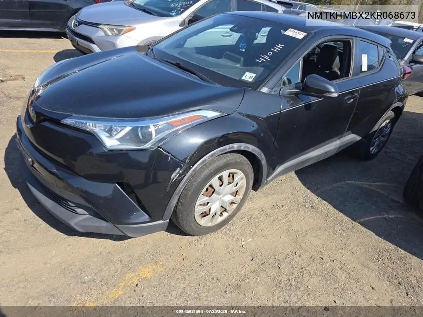 2019 Toyota C-Hr Le VIN: NMTKHMBX2KR068673 Lot: 45681504