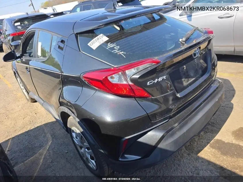 2019 Toyota C-Hr Le VIN: NMTKHMBX2KR068673 Lot: 45681504