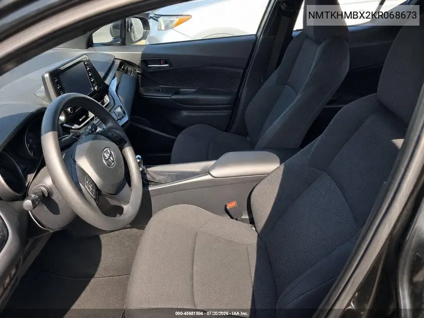 2019 Toyota C-Hr Le VIN: NMTKHMBX2KR068673 Lot: 45681504