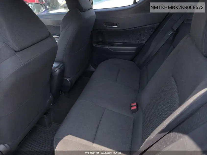 2019 Toyota C-Hr Le VIN: NMTKHMBX2KR068673 Lot: 45681504