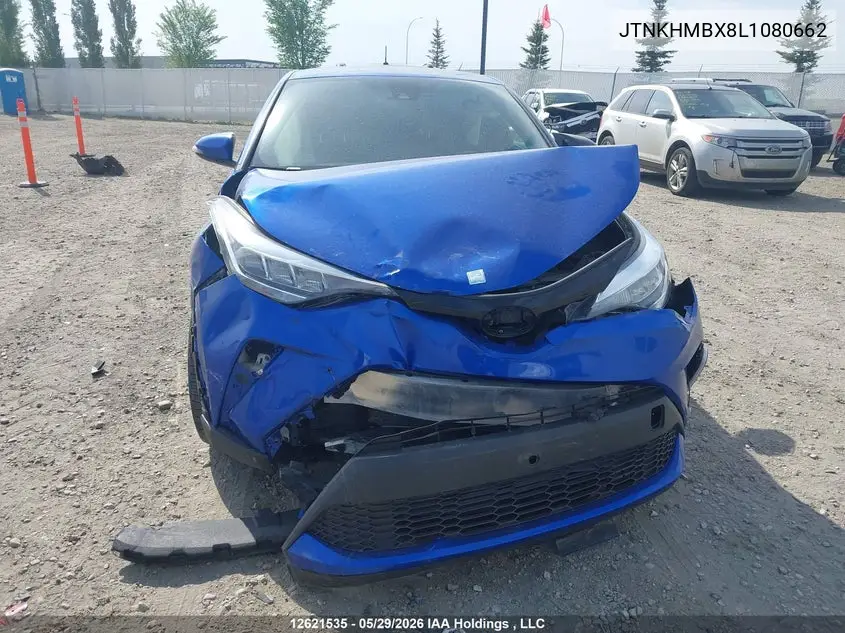 2020 Toyota C-Hr Le VIN: JTNKHMBX8L1080662 Lot: 12621535