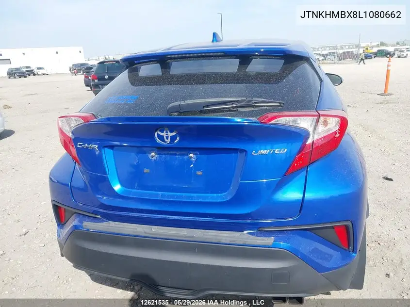 2020 Toyota C-Hr Le VIN: JTNKHMBX8L1080662 Lot: 12621535