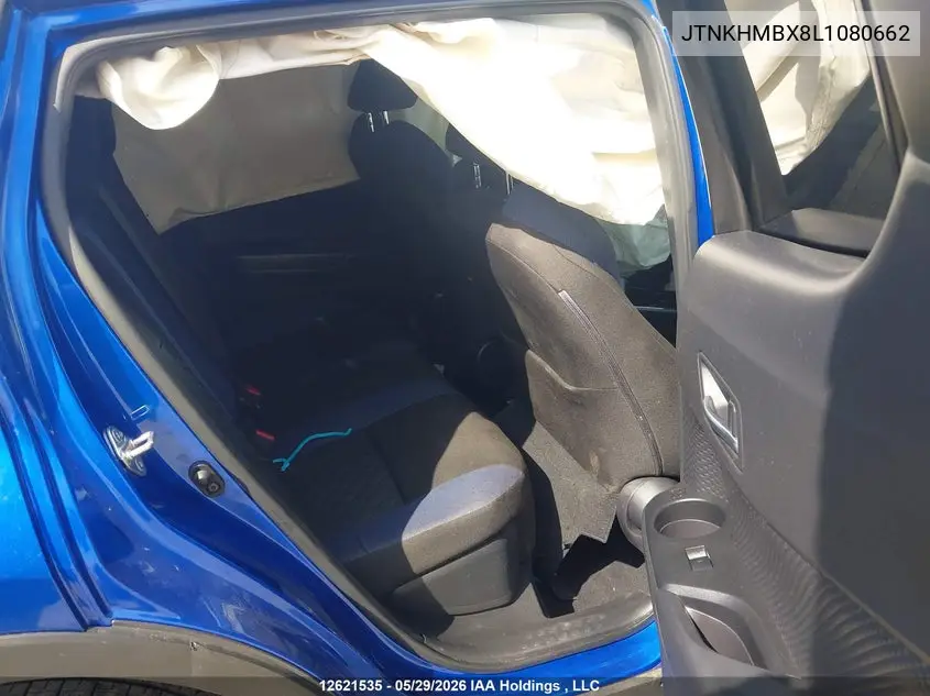 2020 Toyota C-Hr Le VIN: JTNKHMBX8L1080662 Lot: 12621535