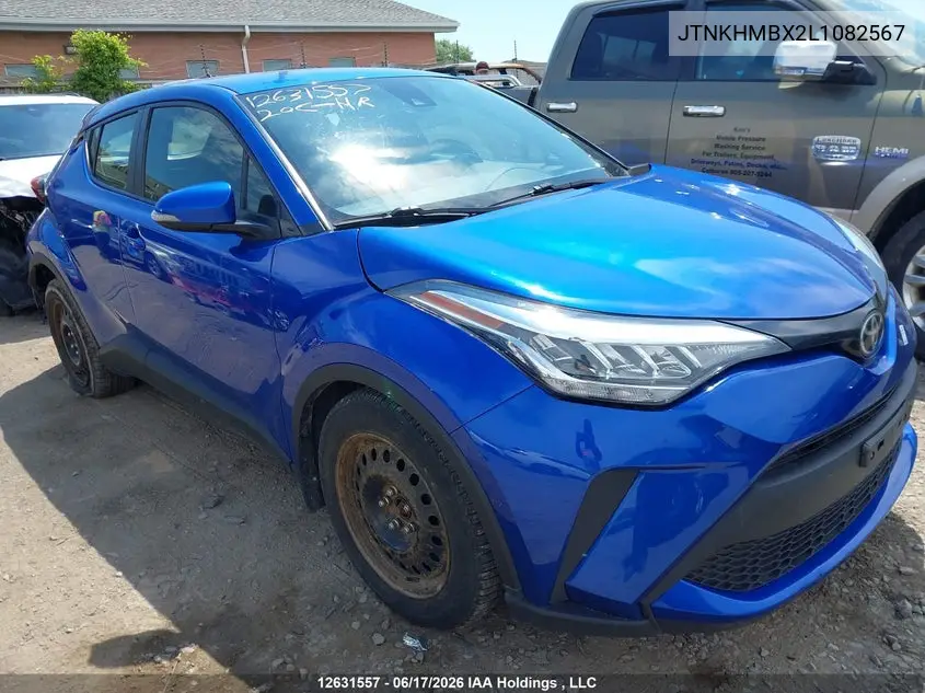 2020 Toyota C-Hr Xle/Le/Limited VIN: JTNKHMBX2L1082567 Lot: 12631557