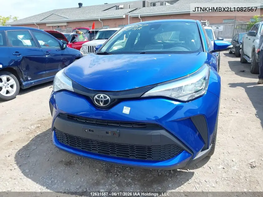 2020 Toyota C-Hr Xle/Le/Limited VIN: JTNKHMBX2L1082567 Lot: 12631557