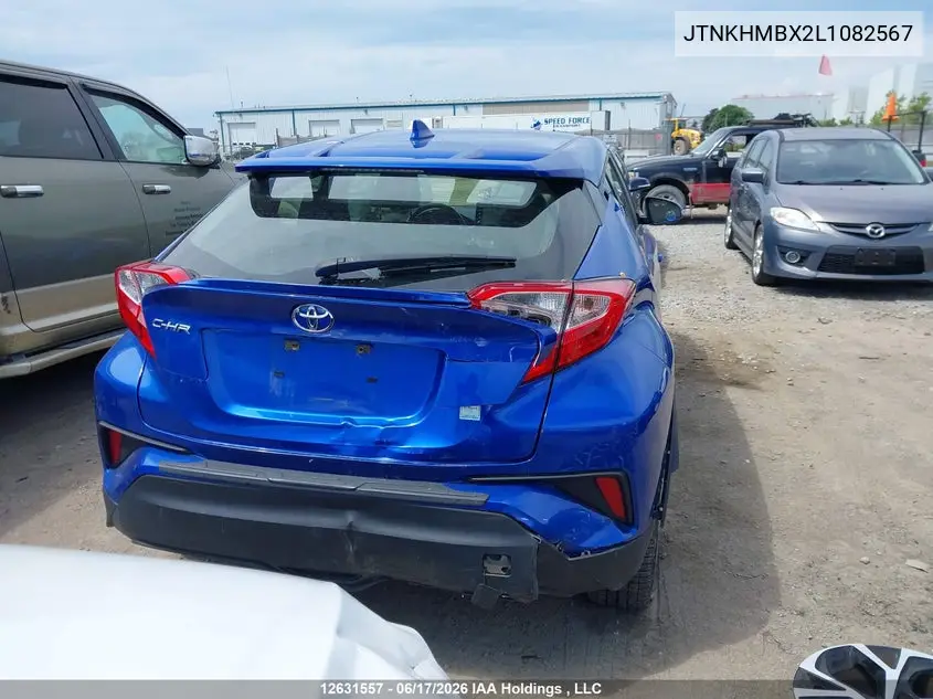 2020 Toyota C-Hr Xle/Le/Limited VIN: JTNKHMBX2L1082567 Lot: 12631557