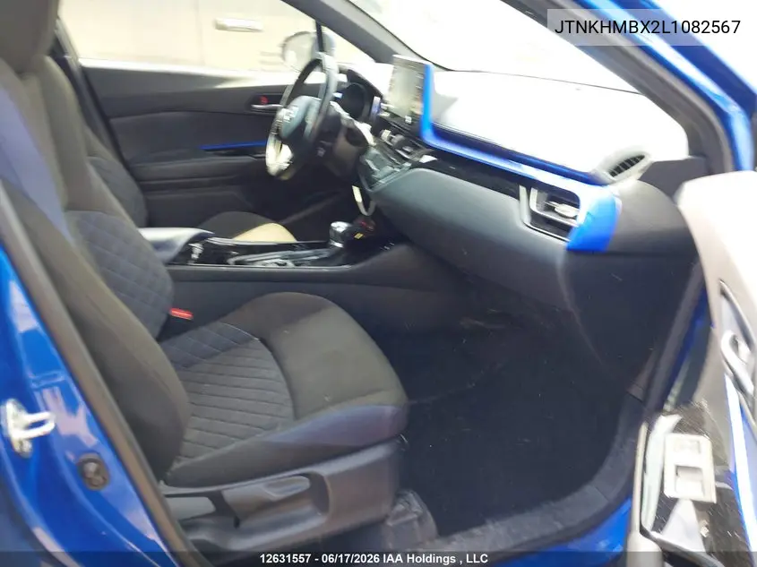 2020 Toyota C-Hr Xle/Le/Limited VIN: JTNKHMBX2L1082567 Lot: 12631557
