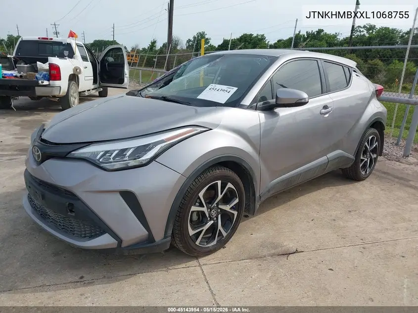 JTNKHMBXXL1068755 2020 Toyota C-Hr Xle
