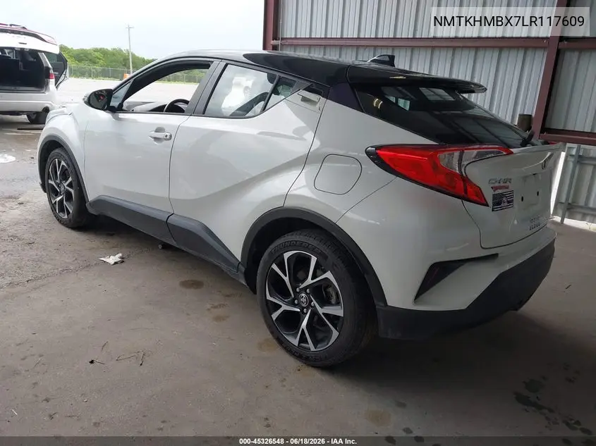 2020 Toyota C-Hr Xle VIN: NMTKHMBX7LR117609 Lot: 45326548