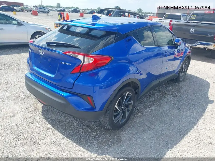 2020 Toyota C-Hr Limited VIN: JTNKHMBX9L1067984 Lot: 45342604
