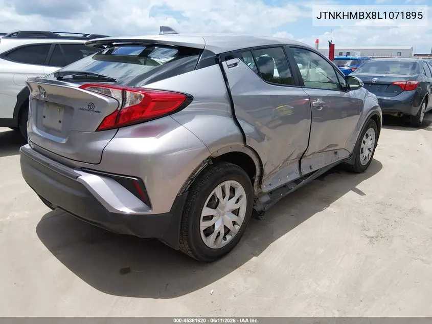 2020 Toyota C-Hr Le VIN: JTNKHMBX8L1071895 Lot: 45361620