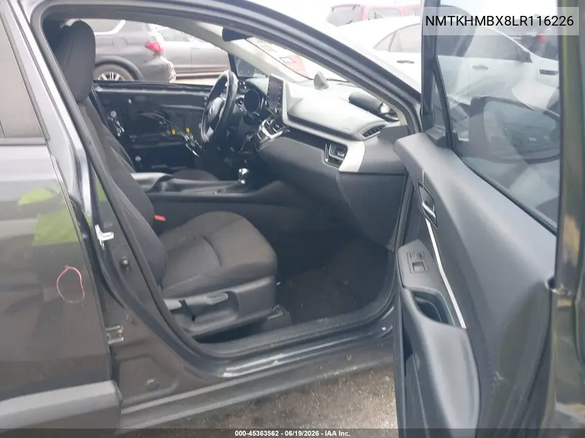 2020 Toyota C-Hr Le VIN: NMTKHMBX8LR116226 Lot: 45363562