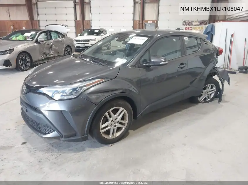 2020 Toyota C-Hr Le VIN: NMTKHMBX1LR108047 Lot: 45391159