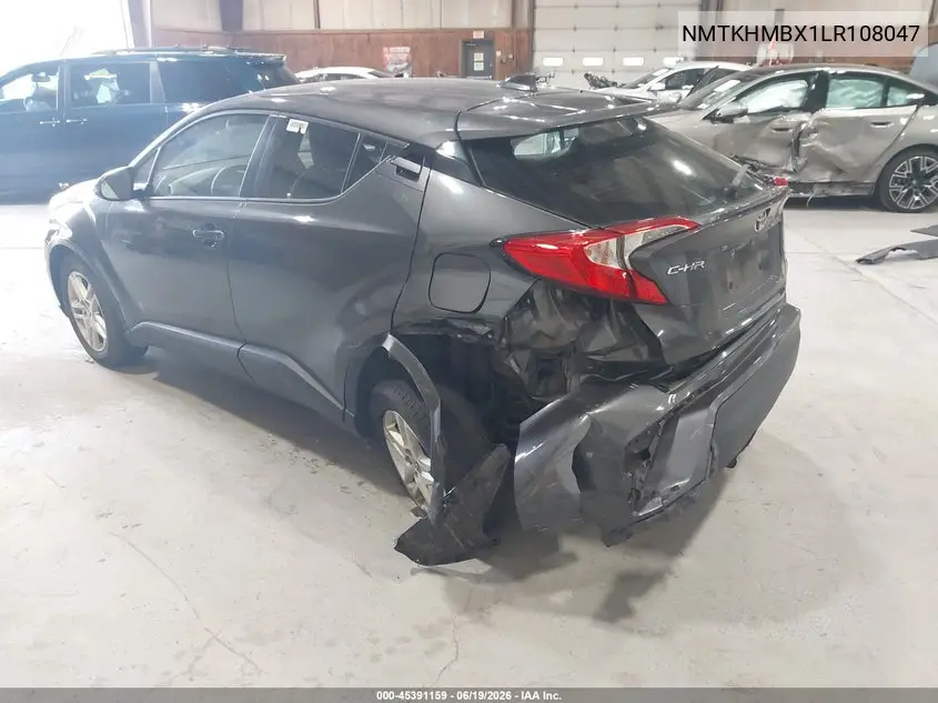2020 Toyota C-Hr Le VIN: NMTKHMBX1LR108047 Lot: 45391159
