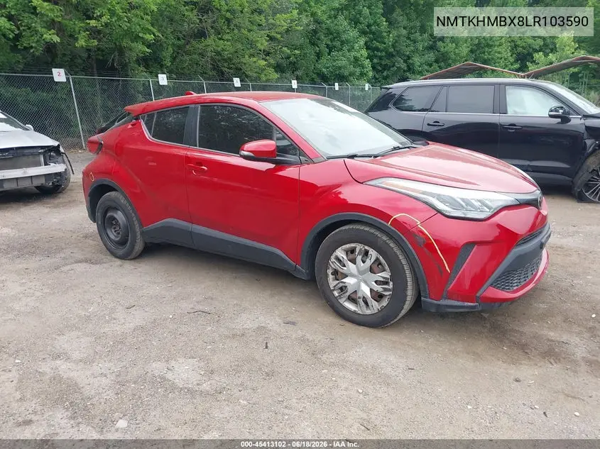 2020 Toyota C-Hr Le VIN: NMTKHMBX8LR103590 Lot: 45413102