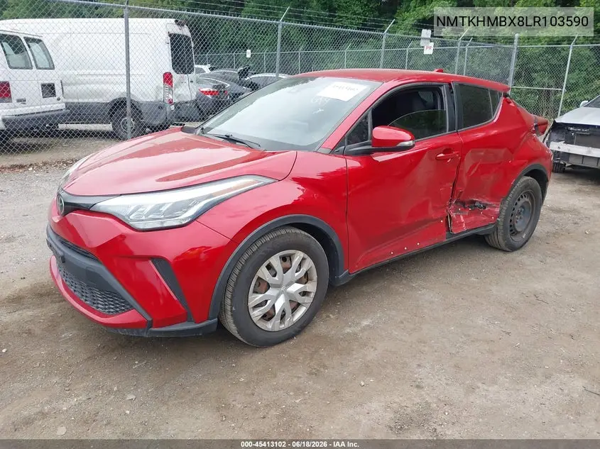 2020 Toyota C-Hr Le VIN: NMTKHMBX8LR103590 Lot: 45413102