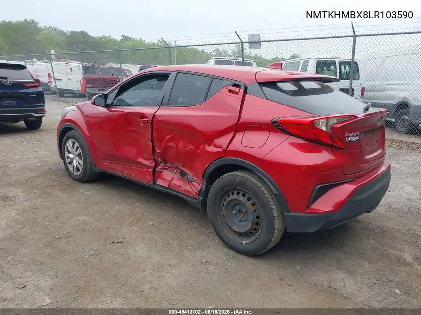 2020 Toyota C-Hr Le VIN: NMTKHMBX8LR103590 Lot: 45413102