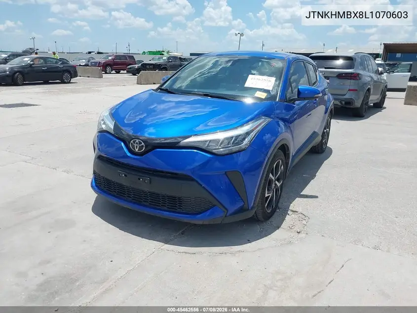 2020 Toyota C-Hr Xle VIN: JTNKHMBX8L1070603 Lot: 45462556