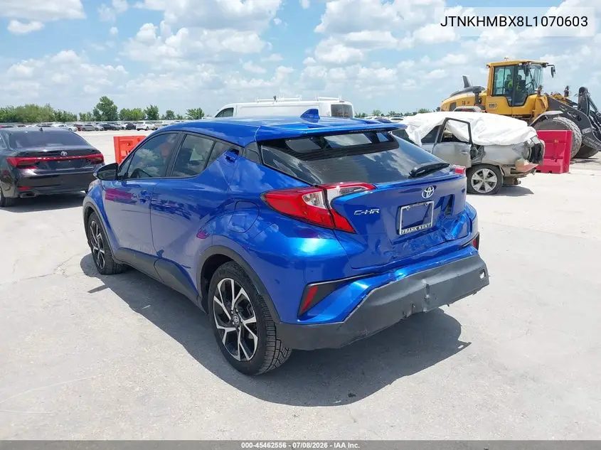 2020 Toyota C-Hr Xle VIN: JTNKHMBX8L1070603 Lot: 45462556