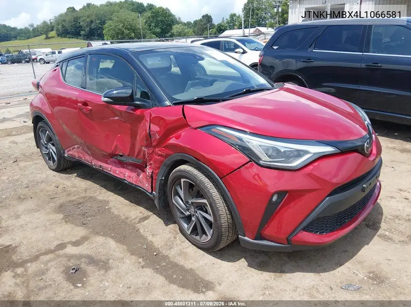 2020 Toyota C-Hr Limited VIN: JTNKHMBX4L1066581 Lot: 45501311